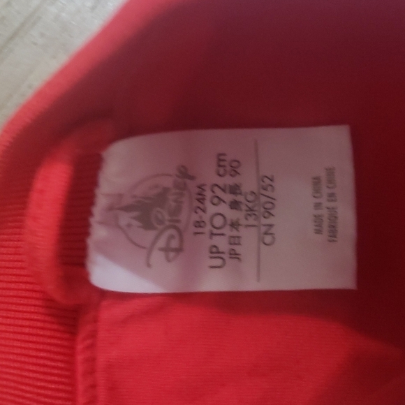 Disney red toddler jacket - Picture 3 of 4